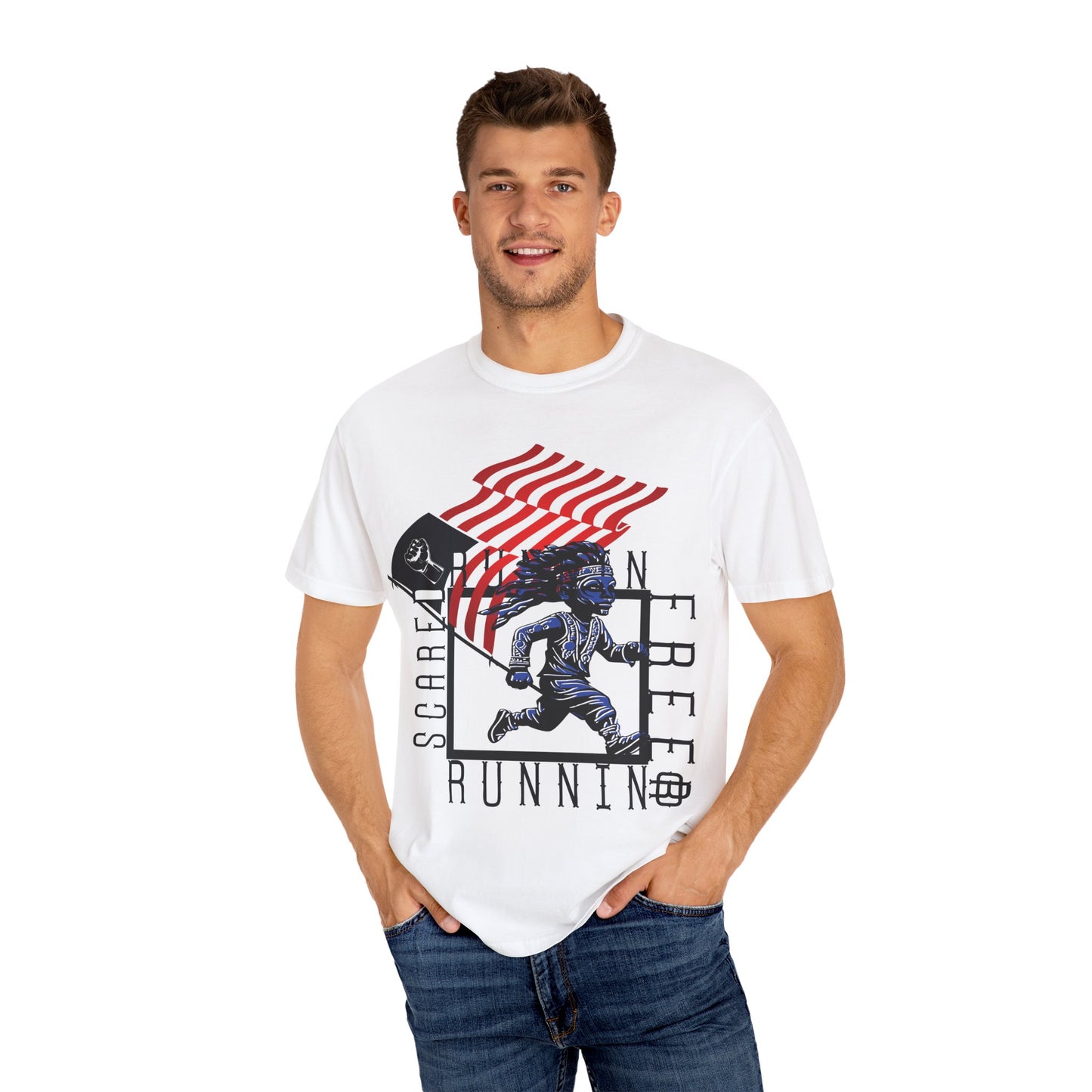 RUNNIN SCARED OR FREE? TEE