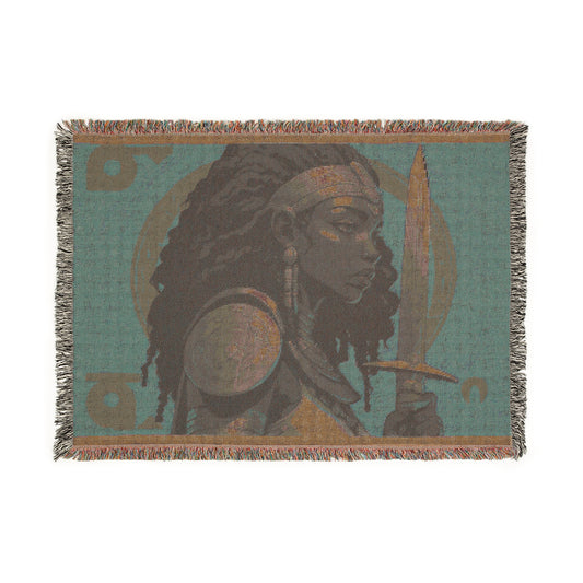Moorish Warrior Queen Protective Blanket