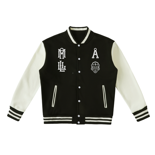 Paradise Valley Two-Tone Fleeced Varsity Jacket