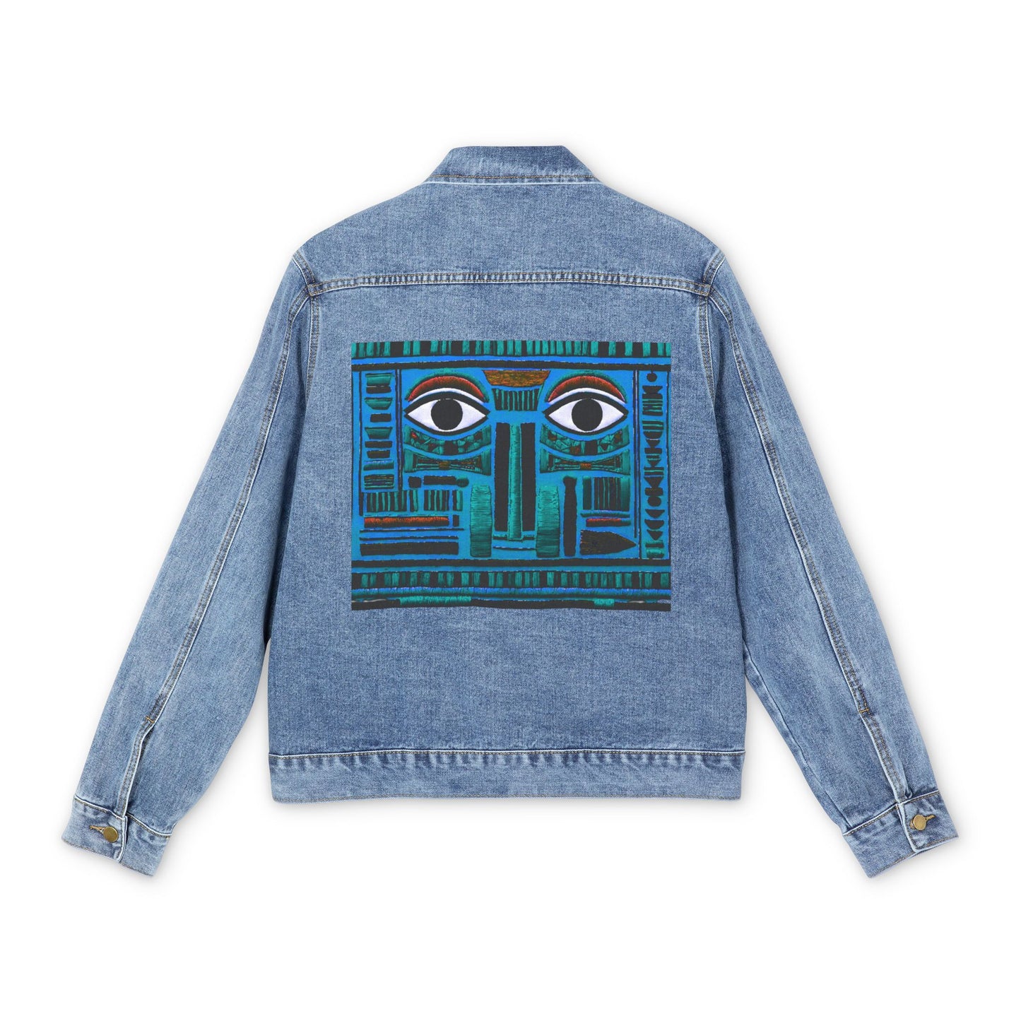 Nubia Eyes Beyond Time Denim Jacket