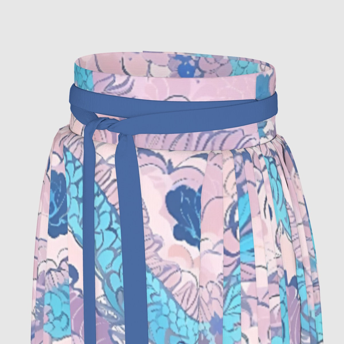 Pink Dragon Japanese Vintage Skirt