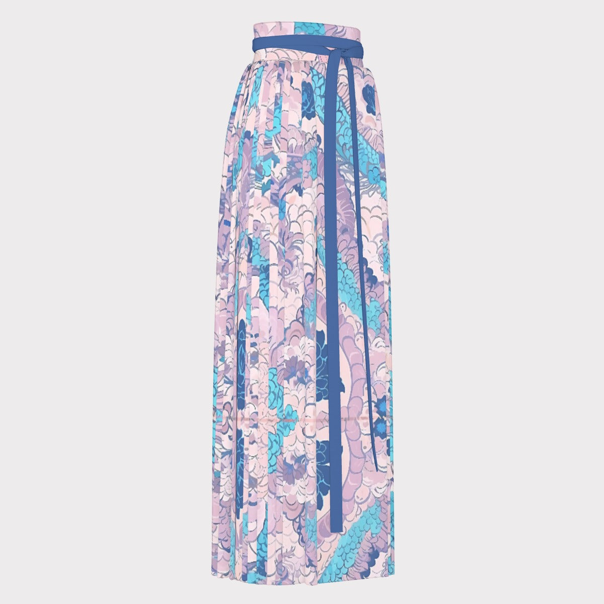 Pink Dragon Japanese Vintage Skirt