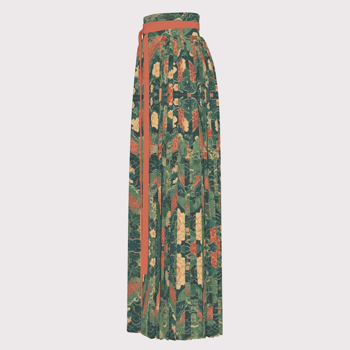 Jade Dragon Edo Japanese Vintage Skirt