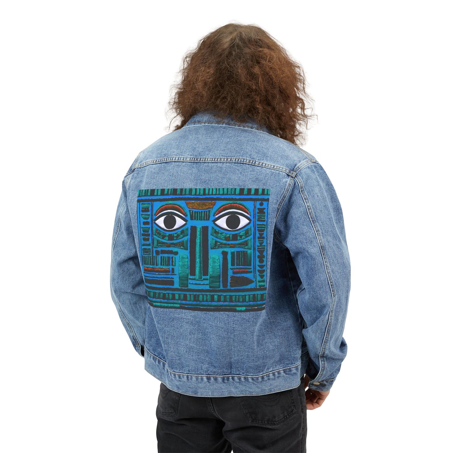 Nubia Eyes Beyond Time Denim Jacket