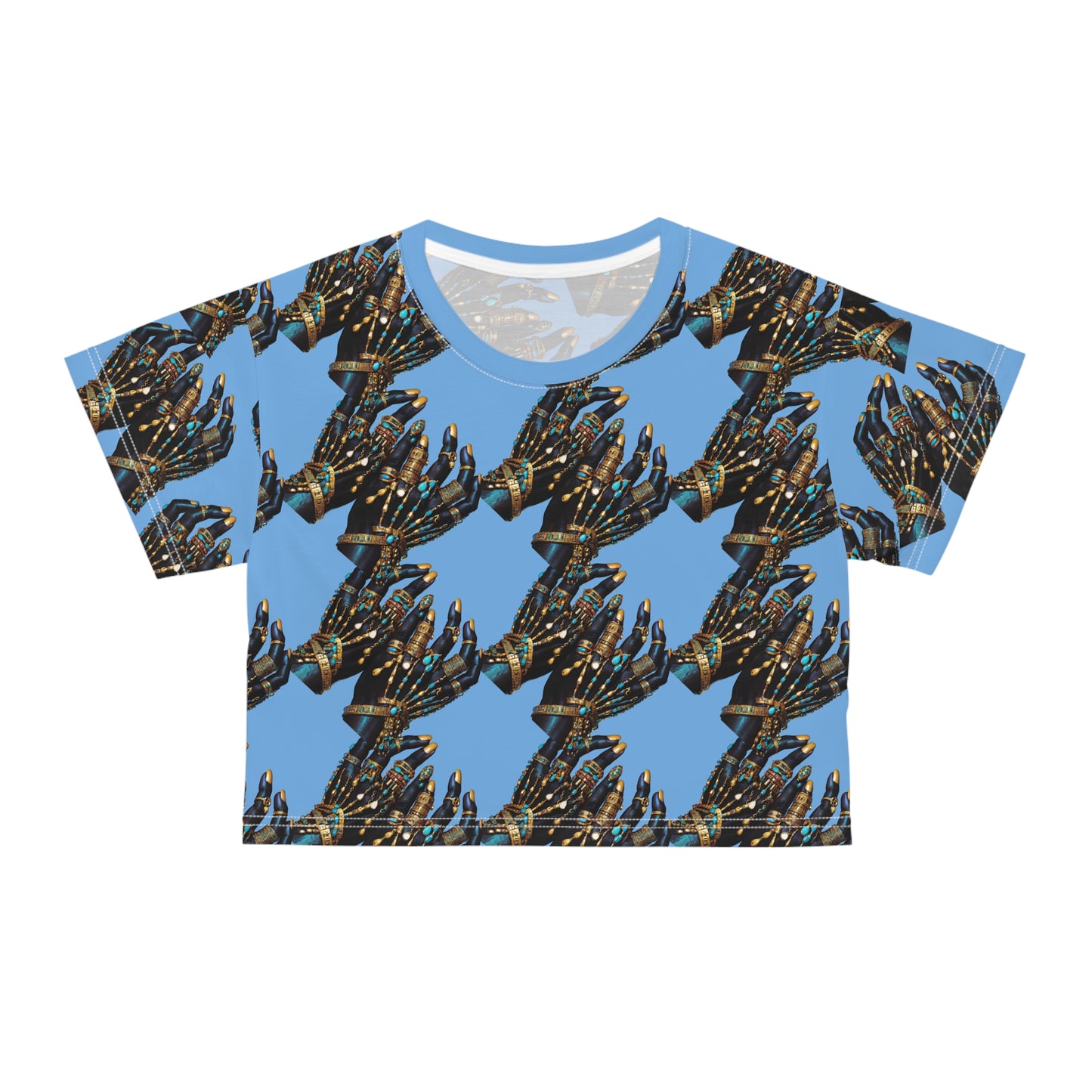 GRANDMA'S HANDZ CROP PRINT