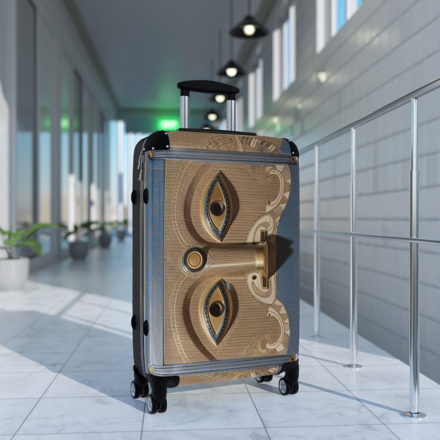 THE EYEZ OF CARTHAGE CARRY ON LUGGAGE