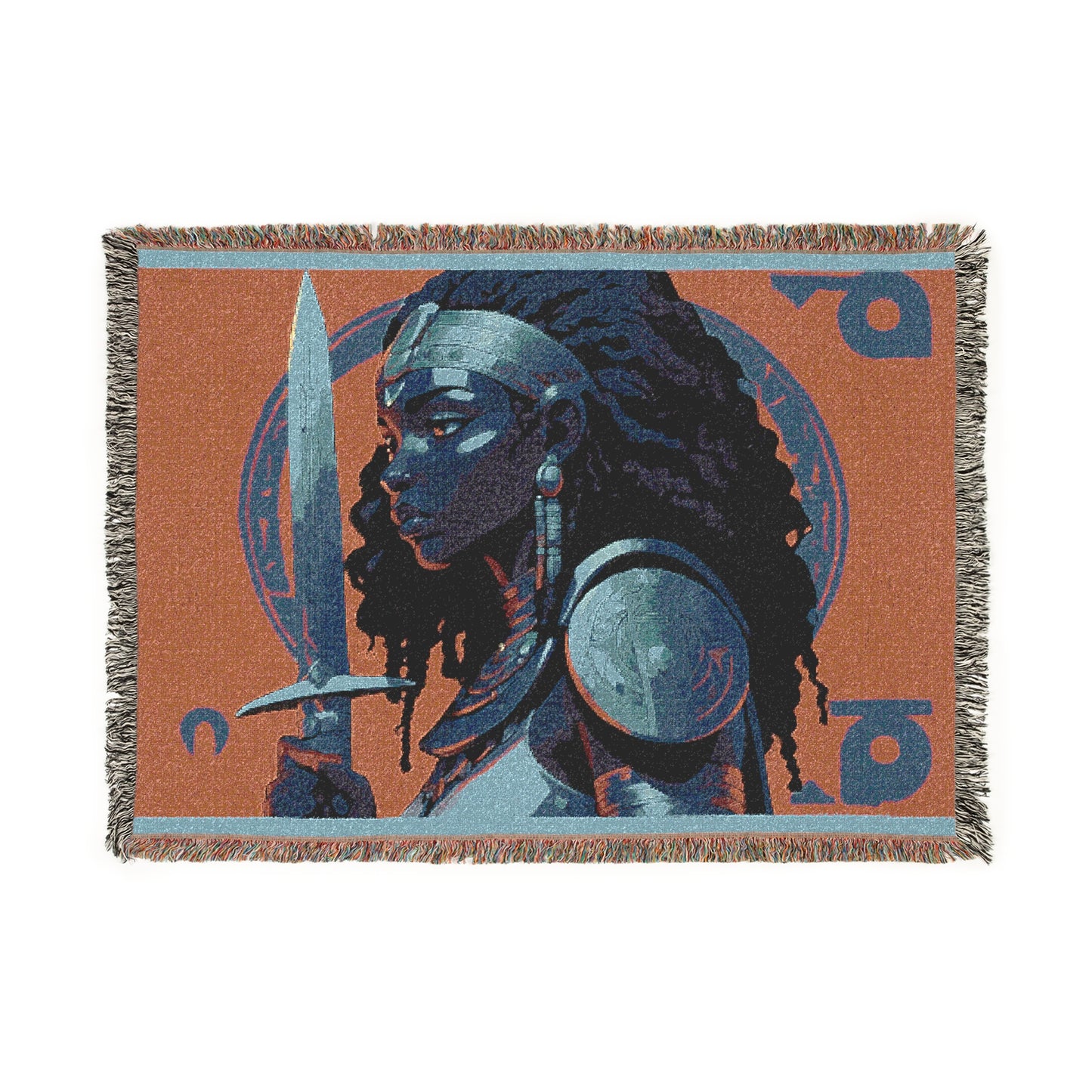 Moorish Warrior Queen Protective Blanket