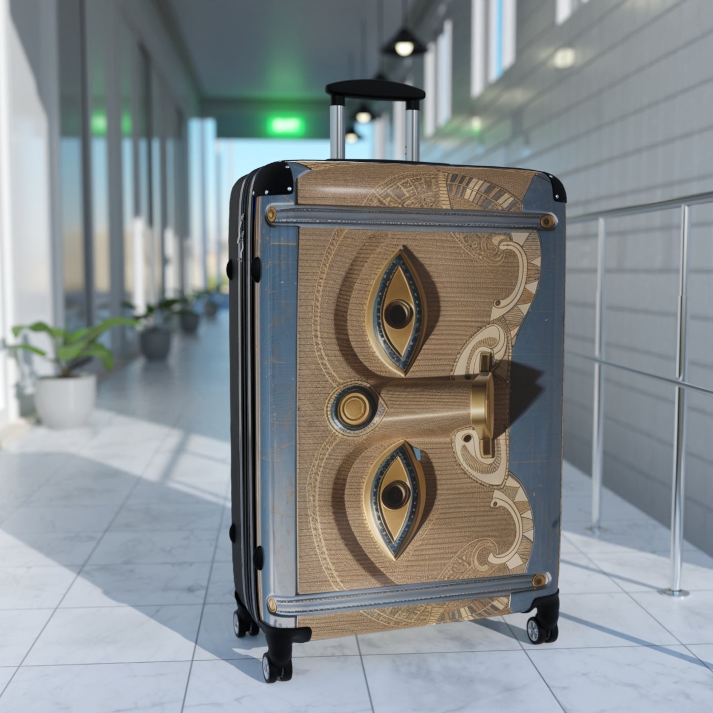 THE EYEZ OF CARTHAGE CARRY ON LUGGAGE