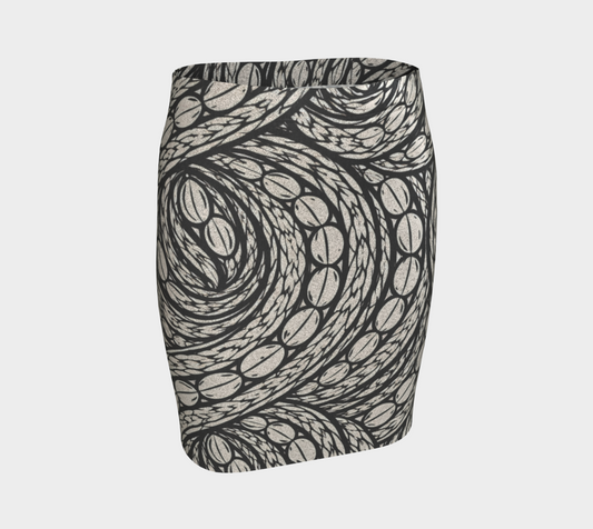 SHELL & BONE COIL OF ANCESTORS PENCIL SKIRT