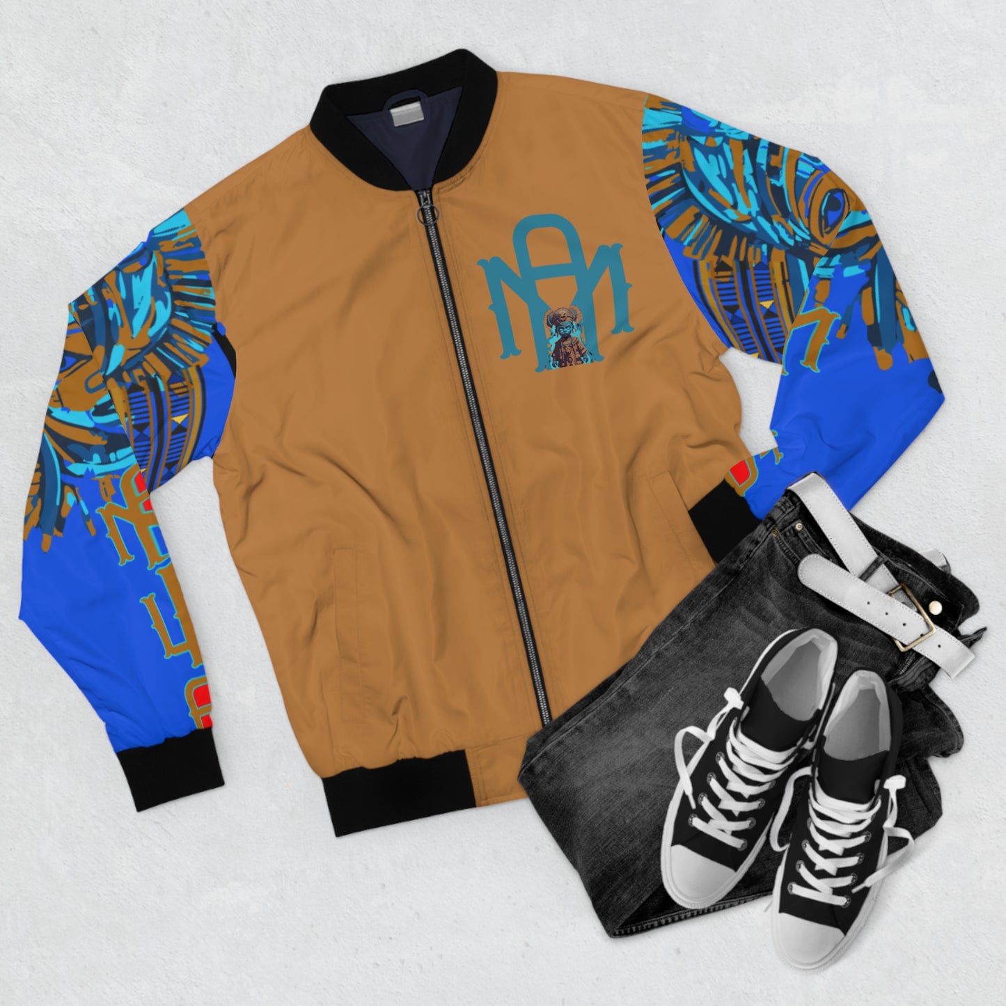 THE OCEAN AND THE OBA BOMBER JACKET