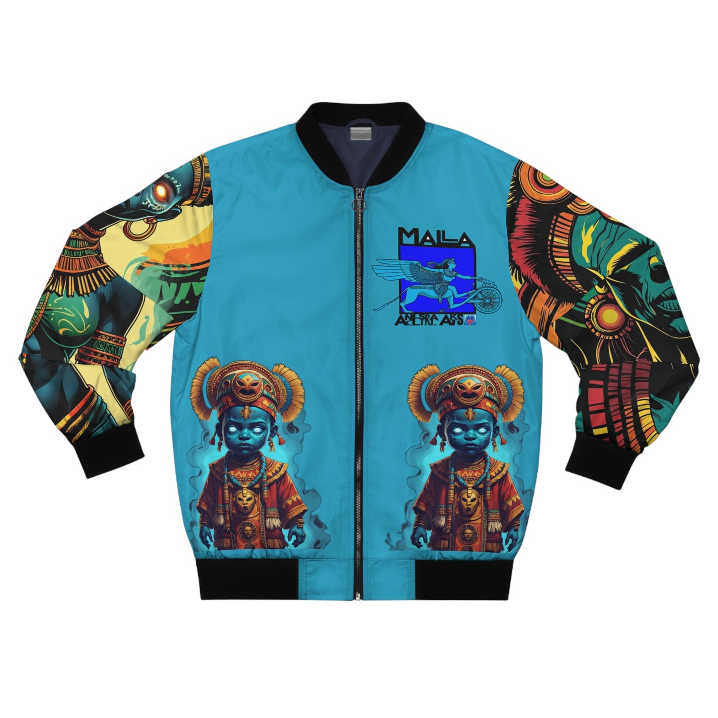 AZURE JUJU  Men's Bomber Jacket -