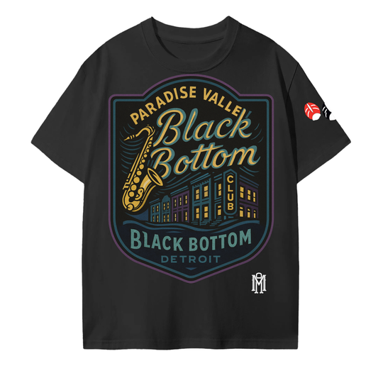 Black Bottom / Paradise Valley T-Shirt — Ancestral Cities Collection