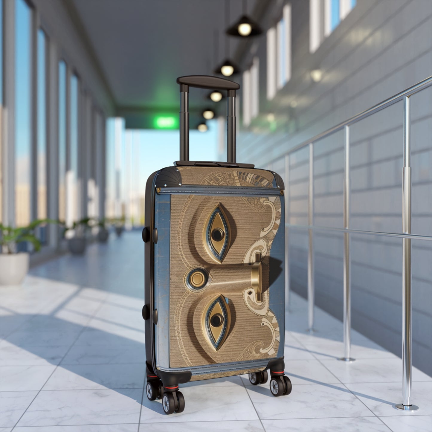 THE EYEZ OF CARTHAGE CARRY ON LUGGAGE
