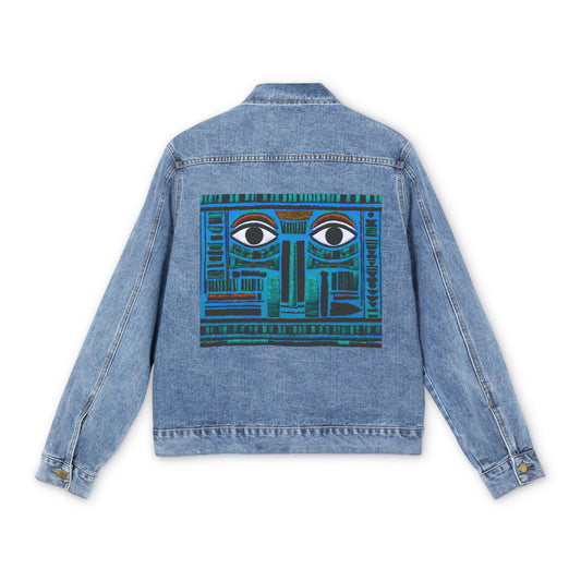 Nubia Eyes Beyond Time Denim Jacket
