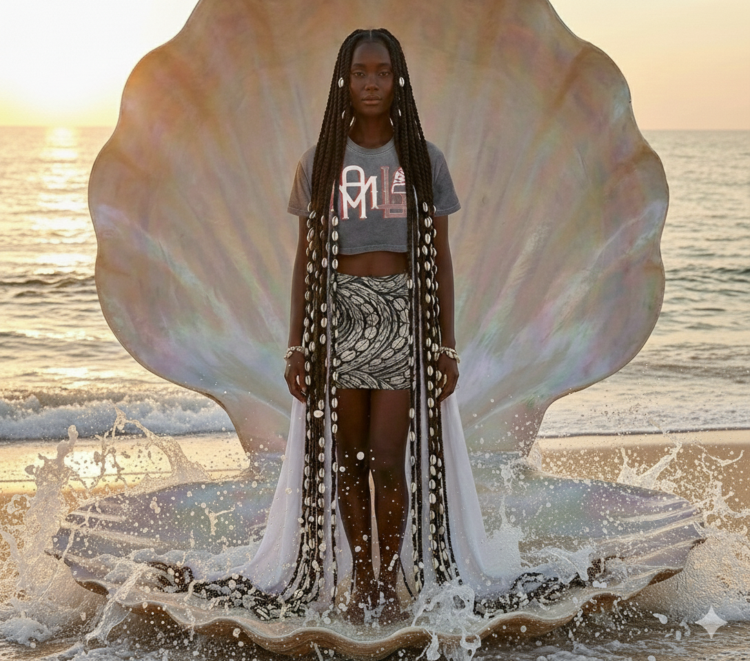 SHELL & BONE COIL OF ANCESTORS PENCIL SKIRT