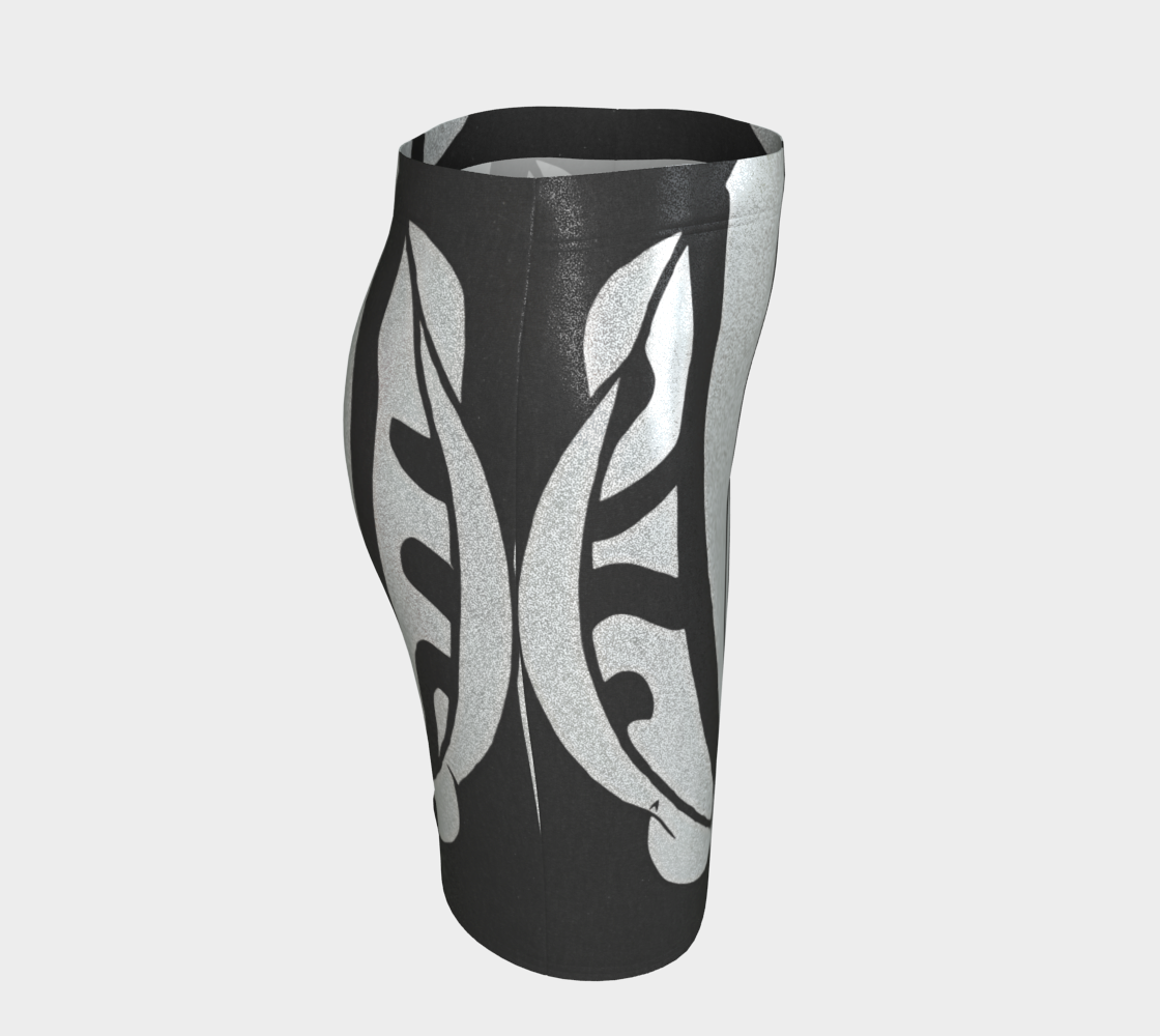 SHELLBOUND OSSUARY COLUMN PENCIL SKIRT