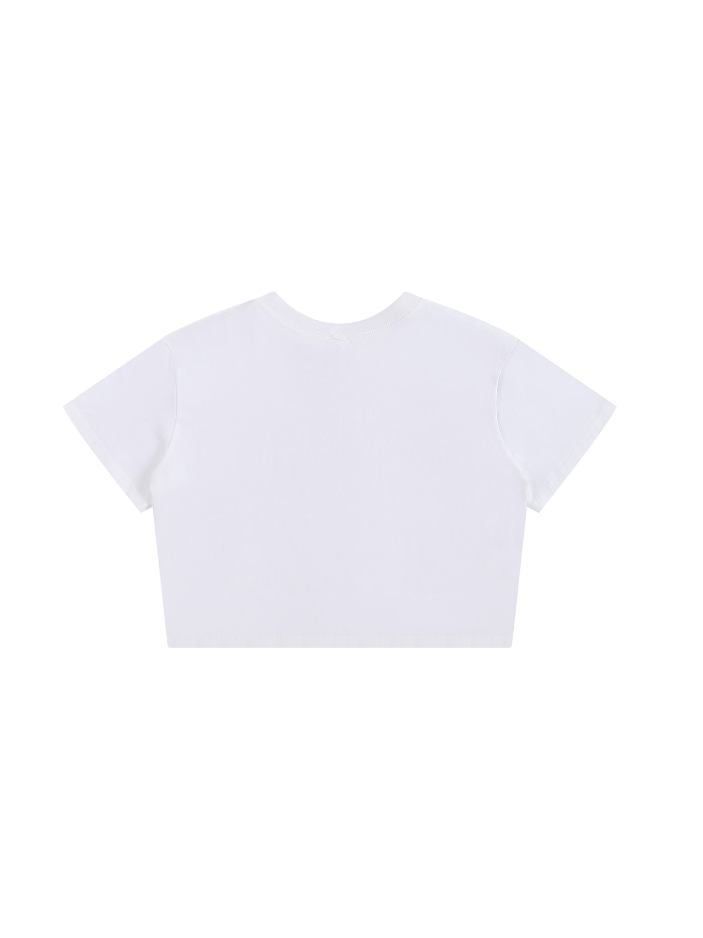 Black Bottom Baby Tee Seamless T-Shirt - 200 GSM